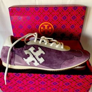 👟 BRAND NEW Authentic Tory Burch Lilac Sneakers TCU